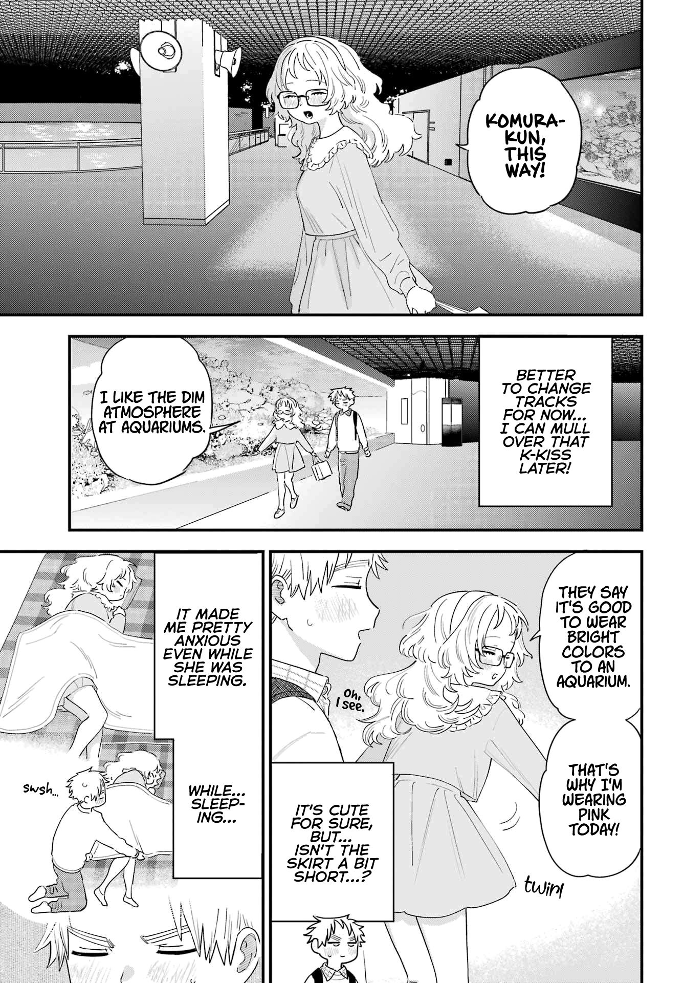 Suki na Ko ga Megane wo Wasureta, Chapter 107 image 03